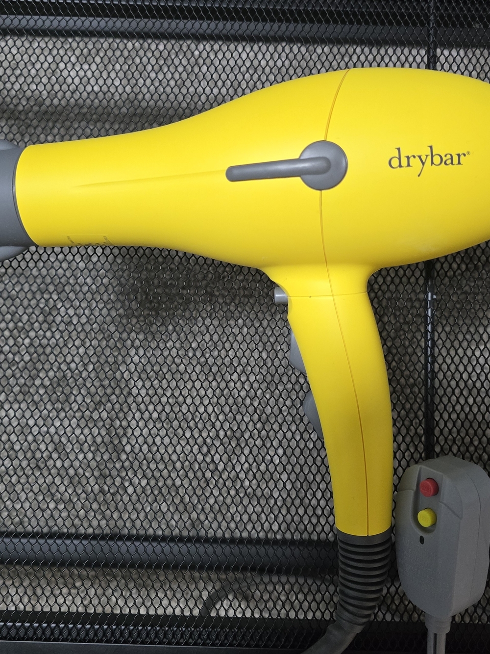 Drybar Yellow Hair Dryer - Vibrant Yellow Styling Tool